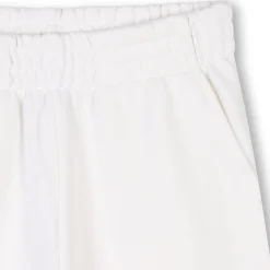 Hot KENZO KIDS Bermuda molletonné en coton OFFWHITE