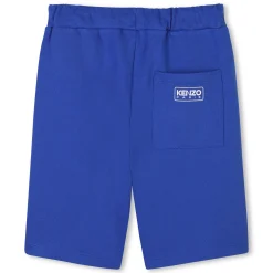 Outlet KENZO KIDS Bermuda uni à poches WAVE BLUE