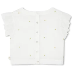 Outlet BILLIEBLUSH Blouse avec tulle ornée de sequins RICE