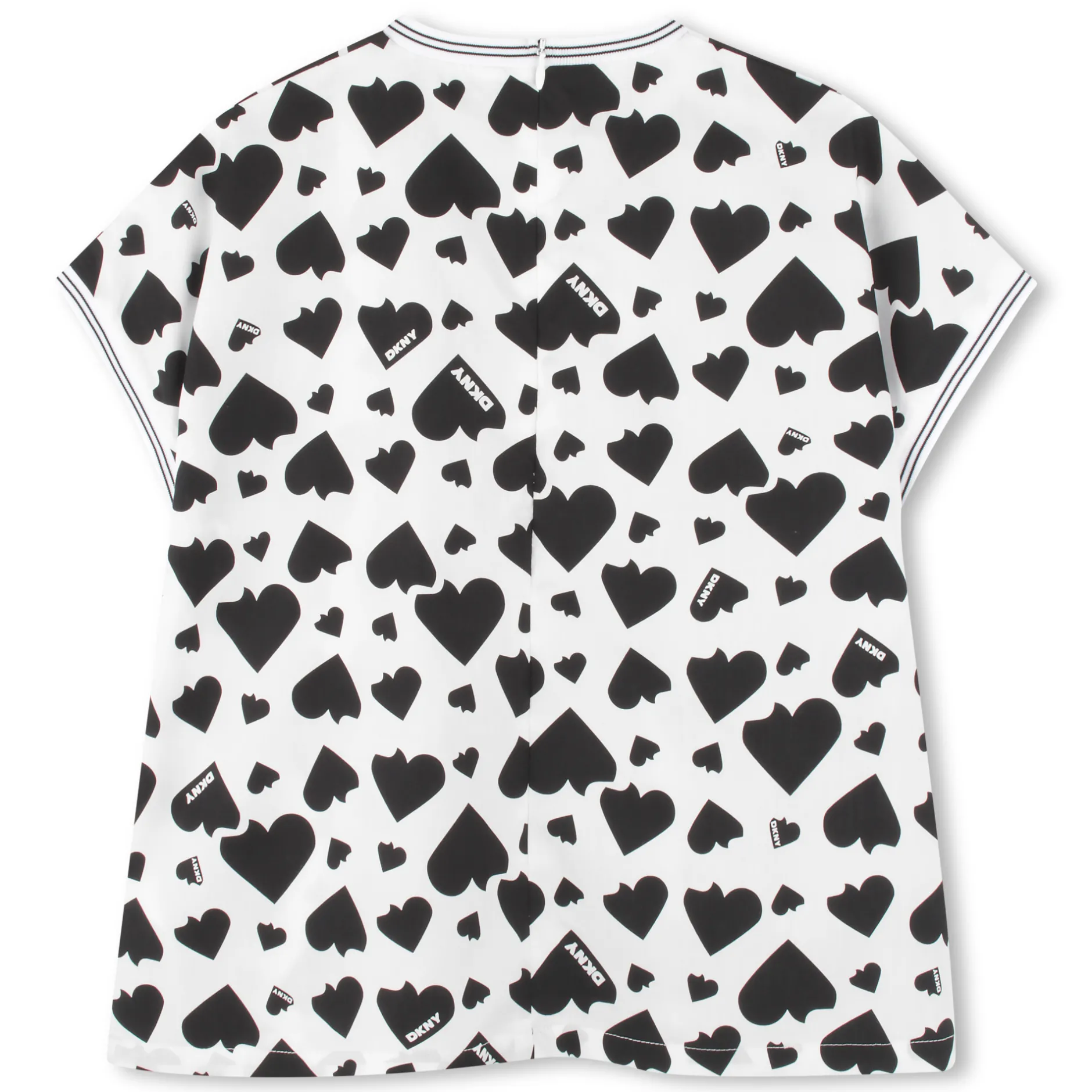 Clearance DKNY Blouse manches courtes BLANC NOIR