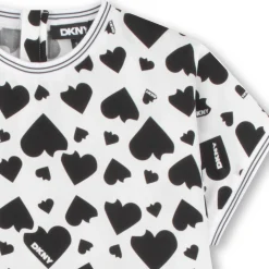 Clearance DKNY Blouse manches courtes BLANC NOIR