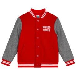 New KENZO KIDS Blouson brodé ROUGE FONCE