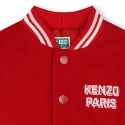 New KENZO KIDS Blouson brodé ROUGE FONCE