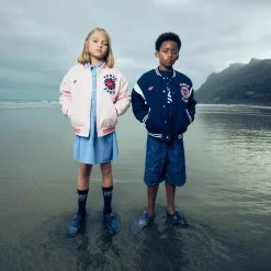 Best KENZO KIDS Blouson pressionné brodé CABAN