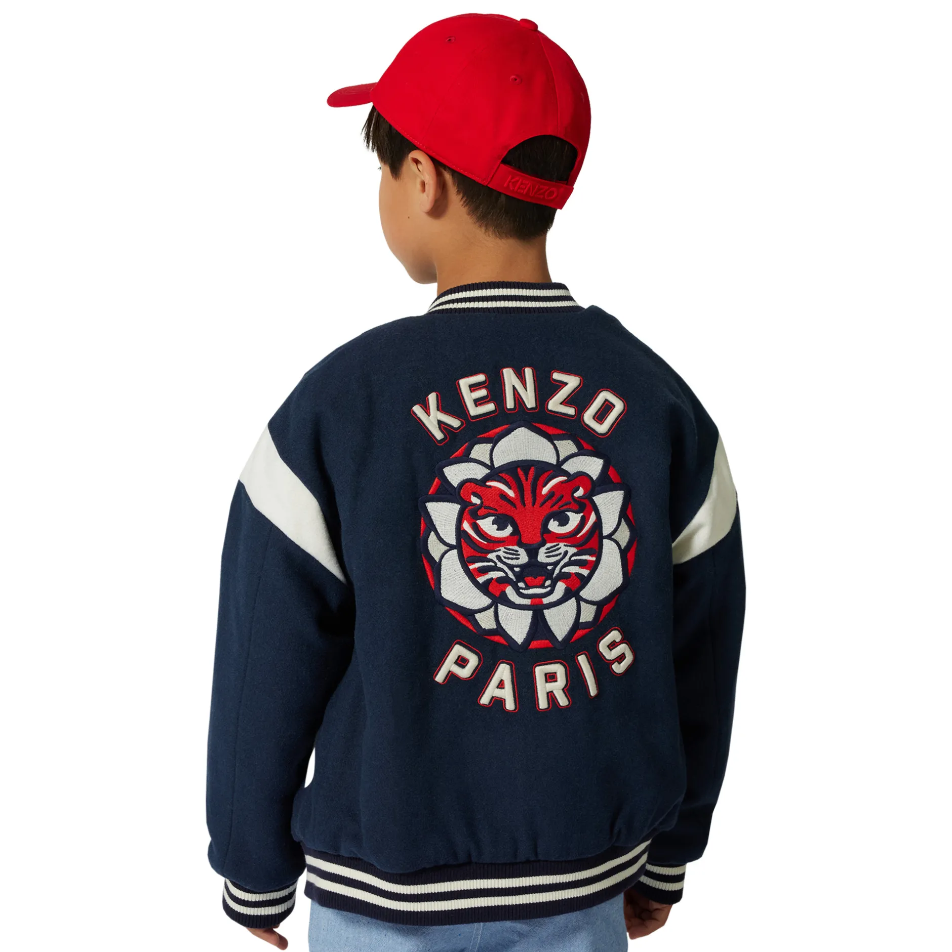 Best KENZO KIDS Blouson pressionné brodé CABAN