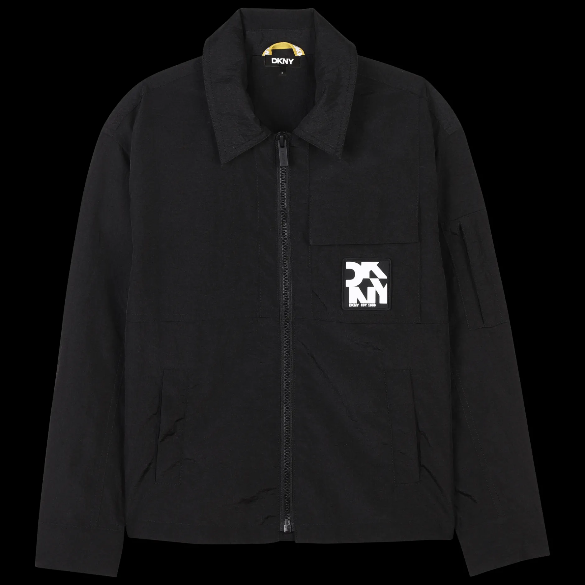 Clearance DKNY Blouson zippé déperlant BLACK