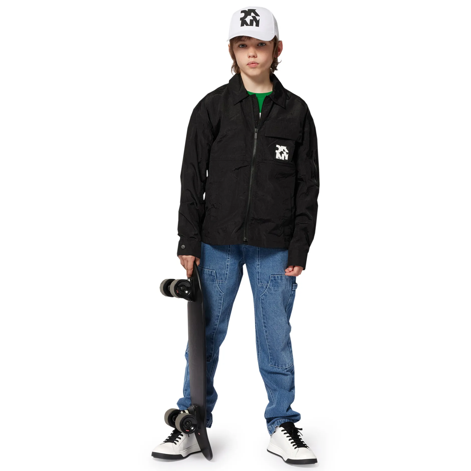 Clearance DKNY Blouson zippé déperlant BLACK
