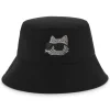 Fashion KARL LAGERFELD KIDS Bob à bords longs BLACK