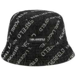 Clearance KARL LAGERFELD KIDS Bob imprimé en jean BLACK