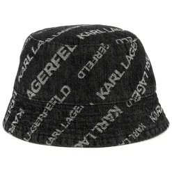 Clearance KARL LAGERFELD KIDS Bob imprimé en jean BLACK