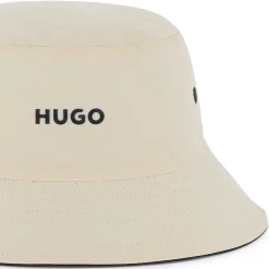 Sale HUGO Bob réversible bi-matière BLACK