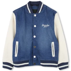 Outlet GIVENCHY Bomber bicolore esprit collège DENIM BLUE