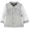 Discount GIVENCHY Bomber en molleton GRIS CHINE
