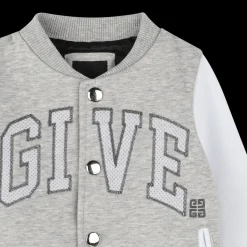 Discount GIVENCHY Bomber en molleton GRIS CHINE