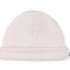 Outlet BOSS Bonnet à côtes avec revers BABY PINK