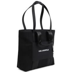 Hot KARL LAGERFELD KIDS Cabas avec badge CHOUPETTE BLACK
