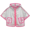 New BILLIEBLUSH Cape de pluie à capuche TRANSPARENT