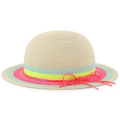 Hot BILLIEBLUSH Capeline avec bandes colorées MULTICO
