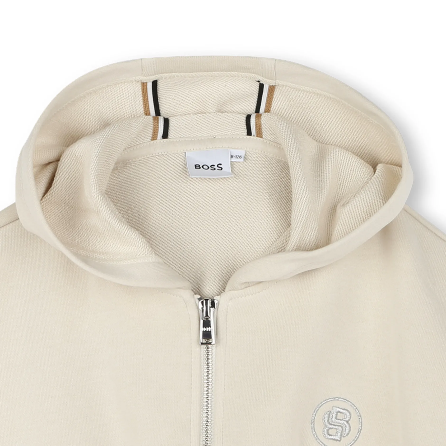 Best BOSS Cardigan à capuche VANILLE