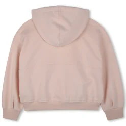 Outlet CHLOE Cardigan à capuche en molleton PETAL PINK