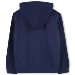 Clearance HUGO Cardigan à capuche en molleton MEDIEVAL BLUE