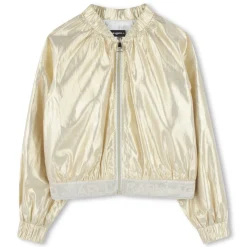 Fashion KARL LAGERFELD KIDS Cardigan de cérémonie GOLDEN