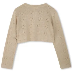 New BILLIEBLUSH Cardigan de cérémonie pailleté DORE CLAIR
