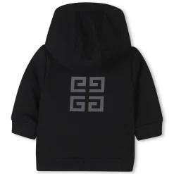 Fashion GIVENCHY Cardigan de jogging à capuche BLACK