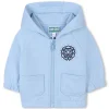 Outlet KENZO KIDS Cardigan de jogging zippé ICEBERG