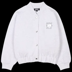 Clearance DKNY Cardigan en molleton GRIS CLAIR CHINE