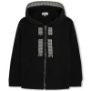 Hot LANVIN Cardigan en molleton BLACK