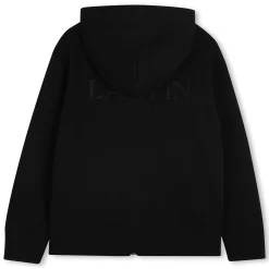 Hot LANVIN Cardigan en molleton BLACK