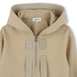 Sale LANVIN Cardigan en molleton GREGE