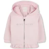 Hot GIVENCHY Cardigan zippé à capuche MARSHMALLOW