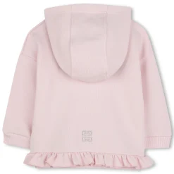Hot GIVENCHY Cardigan zippé à capuche MARSHMALLOW