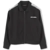 New KARL LAGERFELD KIDS Cardigan zippé à poches BLACK