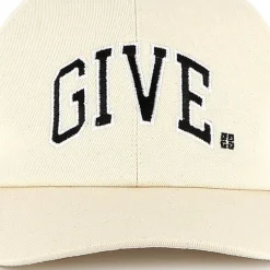 New GIVENCHY Casquette à fermeture auto-aggripante LIME STONE
