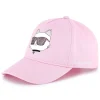 New KARL LAGERFELD KIDS Casquette ajustable POMEGRANATE