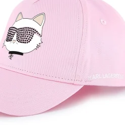 New KARL LAGERFELD KIDS Casquette ajustable POMEGRANATE