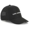 Fashion KARL LAGERFELD KIDS Casquette brodée ajustable BLACK