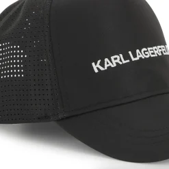 Fashion KARL LAGERFELD KIDS Casquette brodée ajustable BLACK