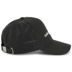 Fashion KARL LAGERFELD KIDS Casquette brodée ajustable BLACK