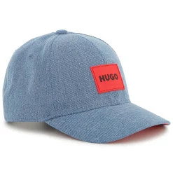 Fashion HUGO Casquette en jean RINSE WASH
