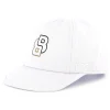 Sale BOSS Casquette fermeture auto-aggripanteée BLANC