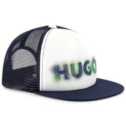 Clearance HUGO Casquette imprimée MEDIEVAL BLUE