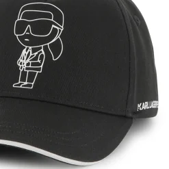 New KARL LAGERFELD KIDS Casquette réglable BLACK
