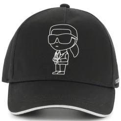New KARL LAGERFELD KIDS Casquette réglable BLACK