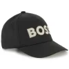 Clearance BOSS Casquette réglable brodée BLACK