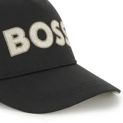 Clearance BOSS Casquette réglable brodée BLACK