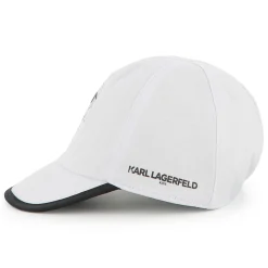 Clearance KARL LAGERFELD KIDS Casquette réversible BLANC